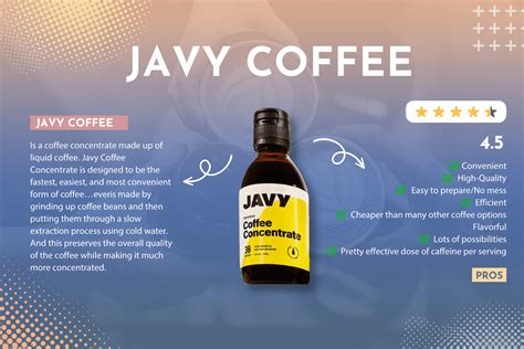 javy coffee review|is javy coffee healthy.